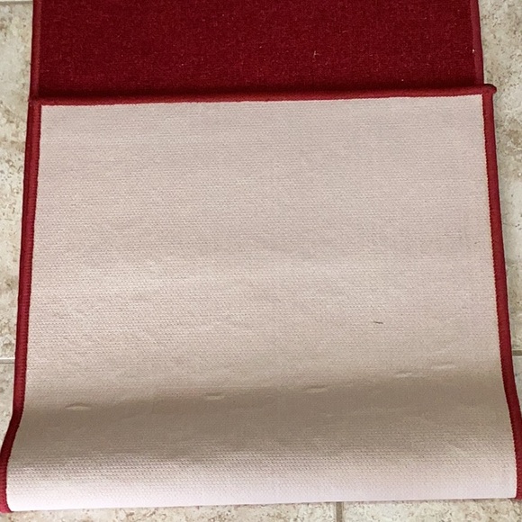 FINAL SALE PRICE Solid Rust Rug Runner - Picture 4 of 4